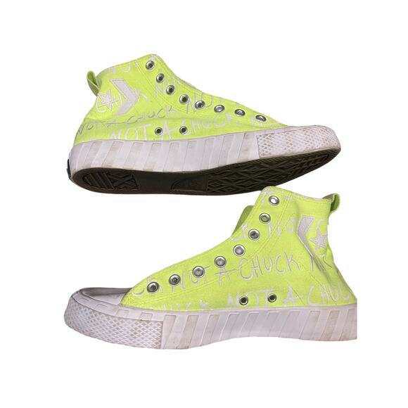 Converse UNT1TL3D High 'Not A Chuck - Volt' | Yellow | Men's Size 9 - Picture 1 of 5